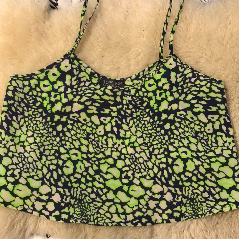 Top shop fun colored tank top